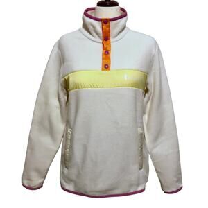 Cotopaxi  NWT Ivory Teca Fleece Pullover Jacket Women XL *Pls See Description*